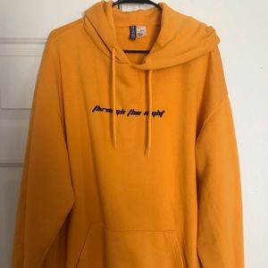 H&M embroidered hoodie